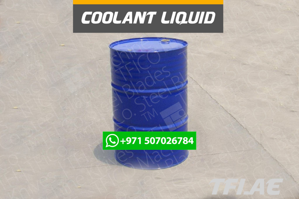 TFI Presents Coolant coolant, surface, finishing , solution, increase, machinability, covering, steel, rusting, protection, saudi ,arabia, tfico, machine knives, uae, dubai, abu dhabi, sharjah , chemical , Liquid Specialized for Grinding and Machining Purposes in UAE, Saudi Arabia,Qatar and Oman. The Application of the Coolant Fluid Substance are as follow:  Improving of Surface Finishing Protecting Coolant water from Spoiling Increasing the Machinability  Covering the Steel Part from Rusting