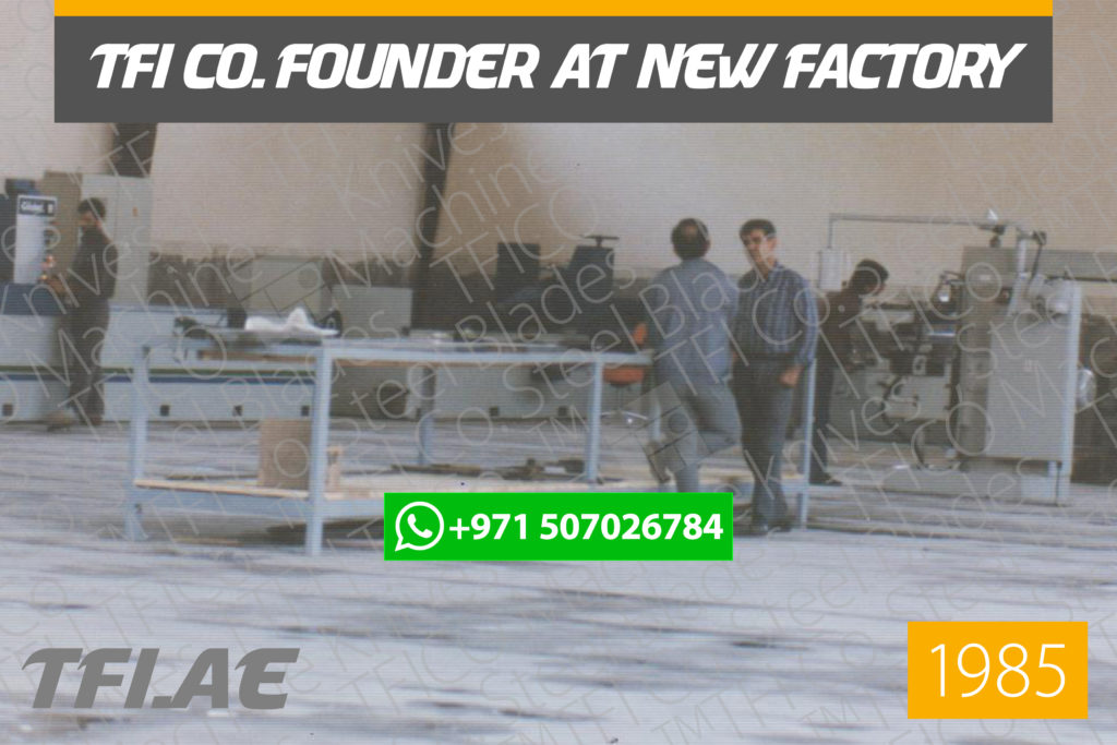 tfico, founder, steel blades, manufacturer , father of blades manufacturing , ghasem dastour, قاسم دستوری