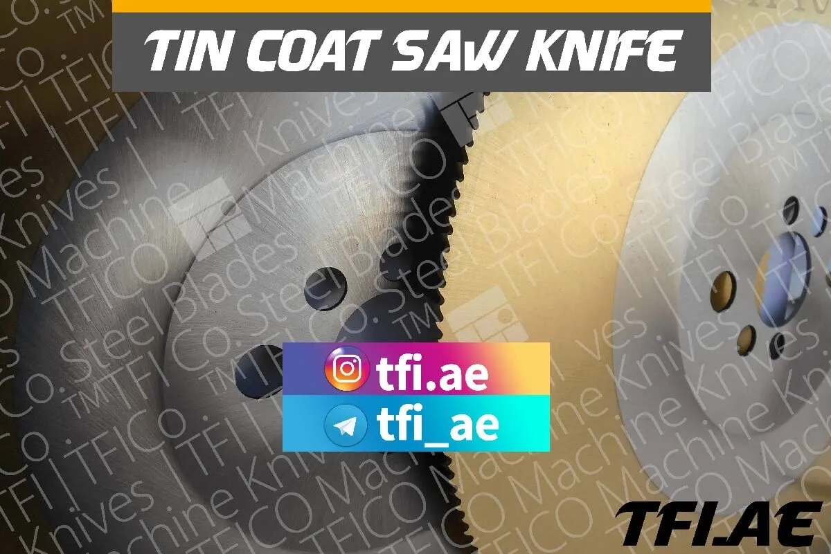 TIN Coated Circular Saw Blade