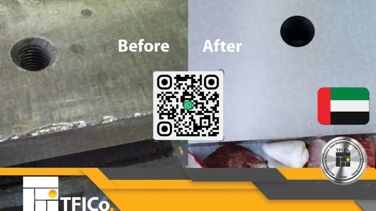 Sharpening 3200mm Shear Blades for Metal Guillotines in UAE