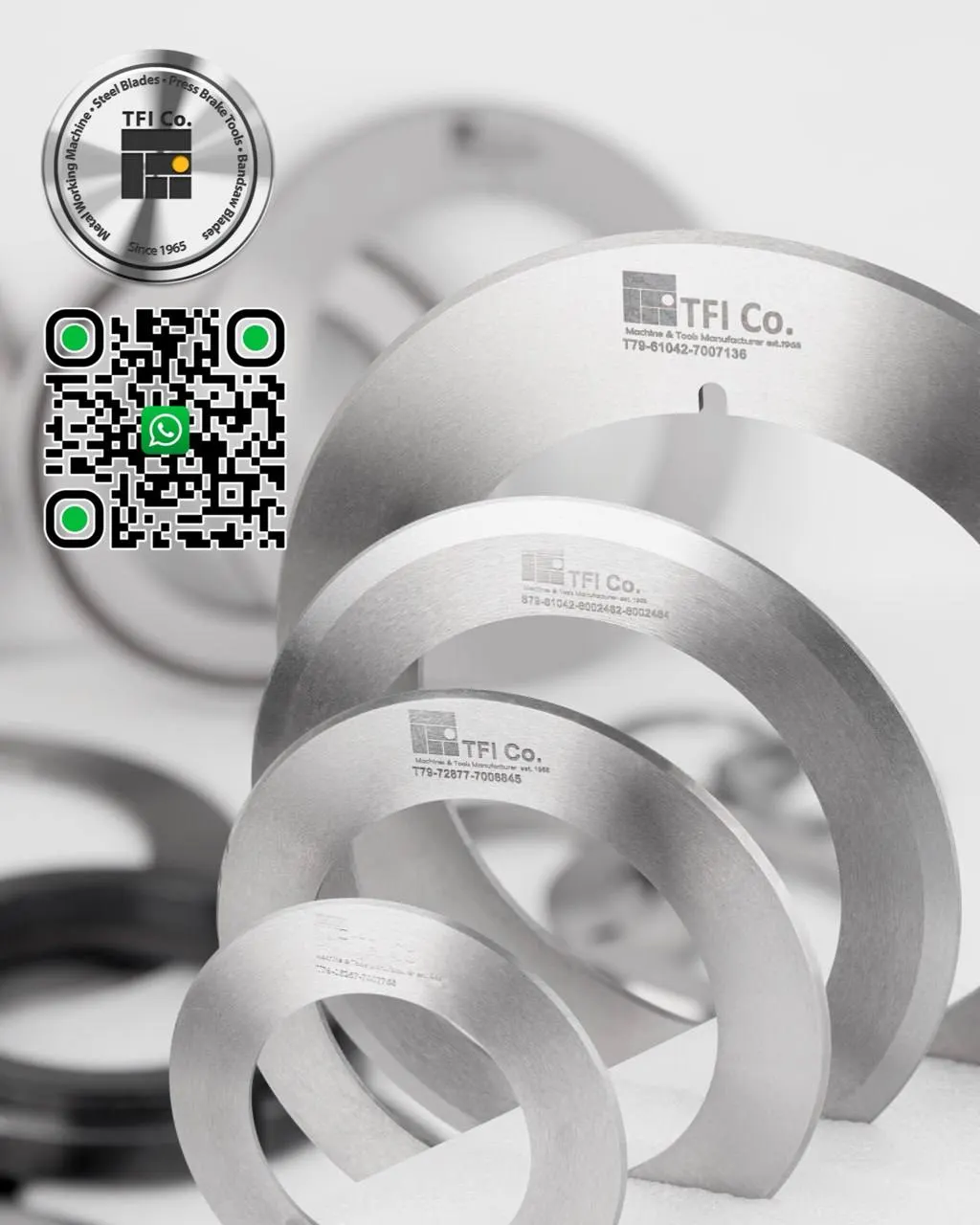Ø140x70x3mm 60° Slitter Knives – Heavy‑Duty Performance