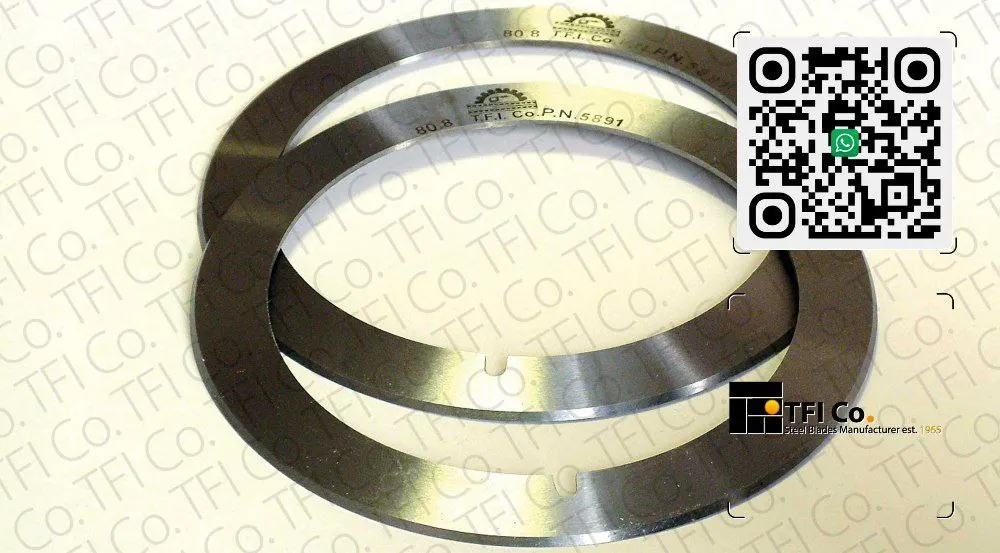 Slitter knives for tissue TFI CO