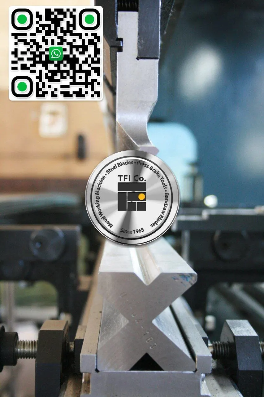 Bend Metal Sheet with our Press Brake Tools at TFI Co. in Oman