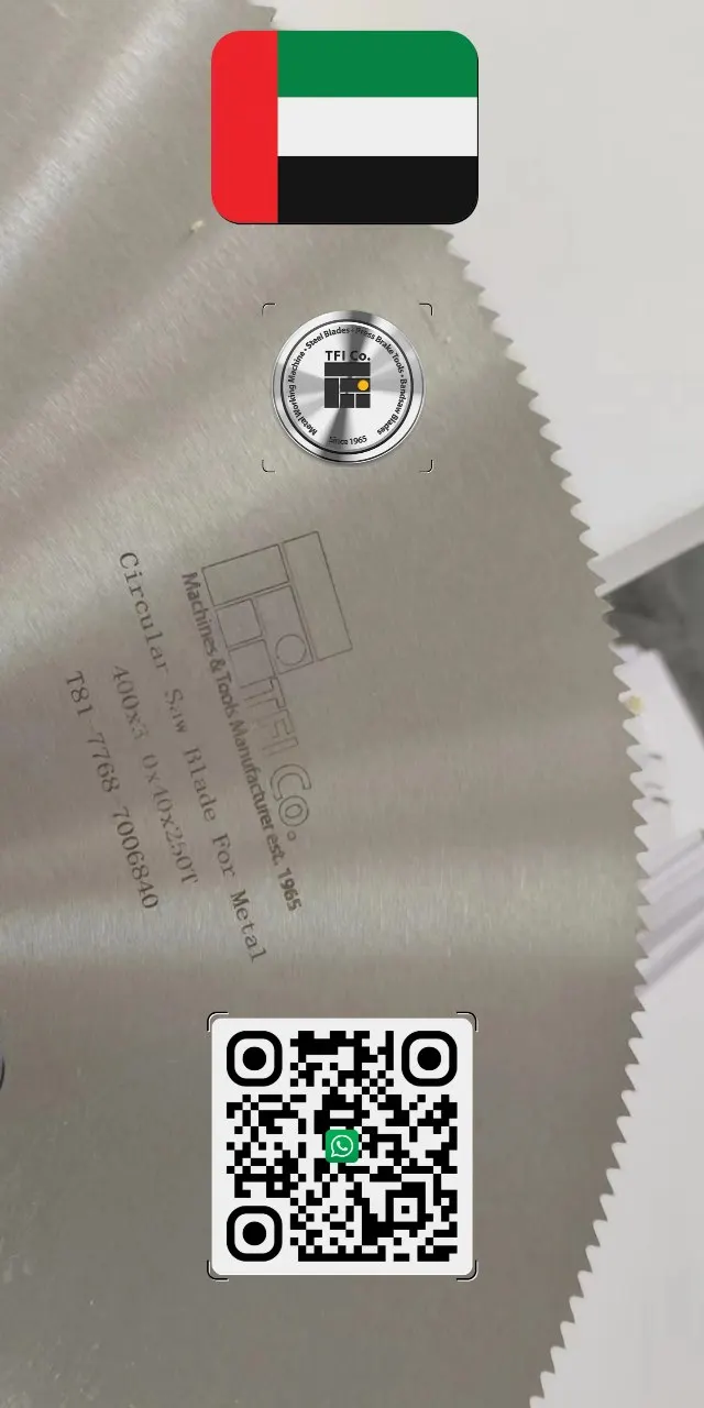 Circular Saw Blade Metal Tooth Calculator