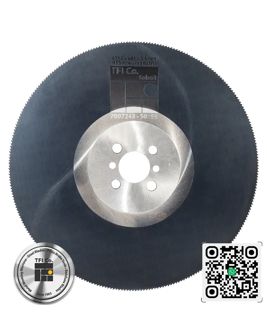 TFI Co. Cobalt Cold Saw Blade for Precision Cutting