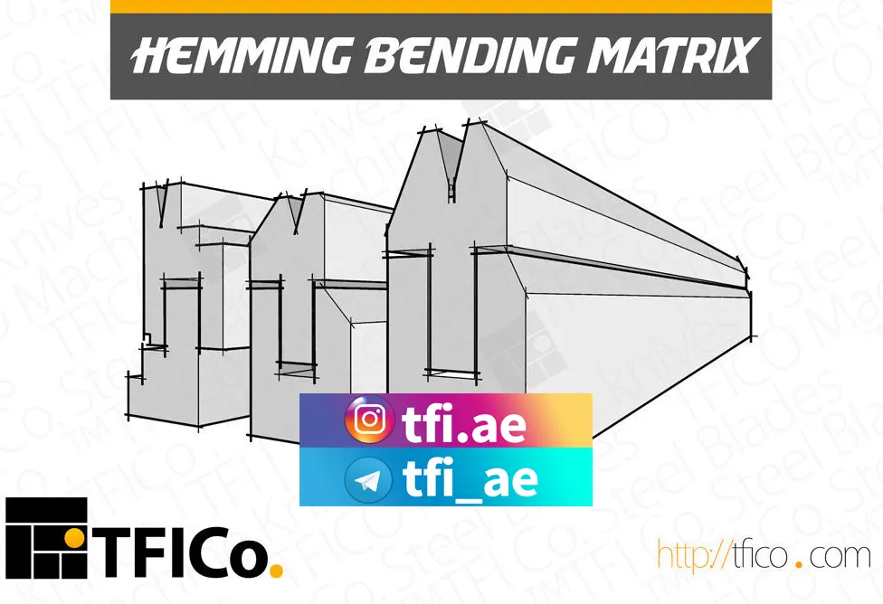 Hemming tools for Press Brake Bending Machine