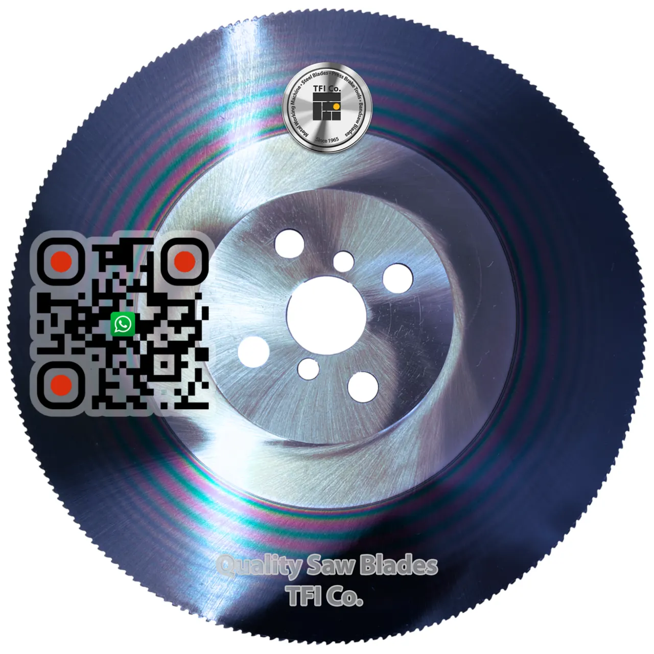 HSS M35 Co5 TiAlN Cold Saw Blade 370 x 2.5 x 32 Cutter UAE TFI Co.