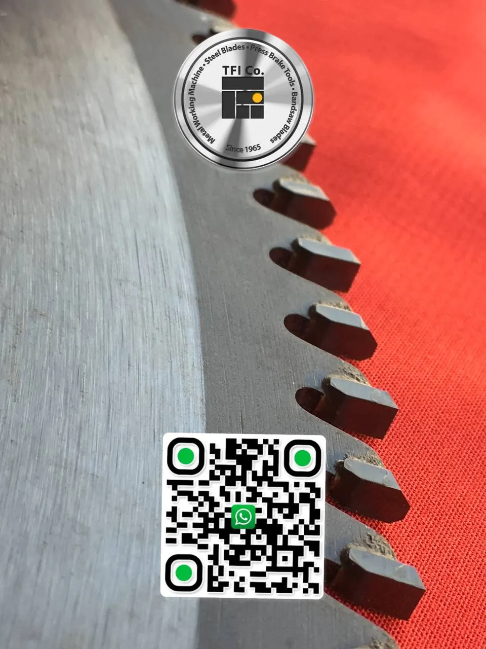 Circular Saw Blades for Saudi Arabia Aluminum Cutter made by TFI Co. steel blades manufacturer est 1965