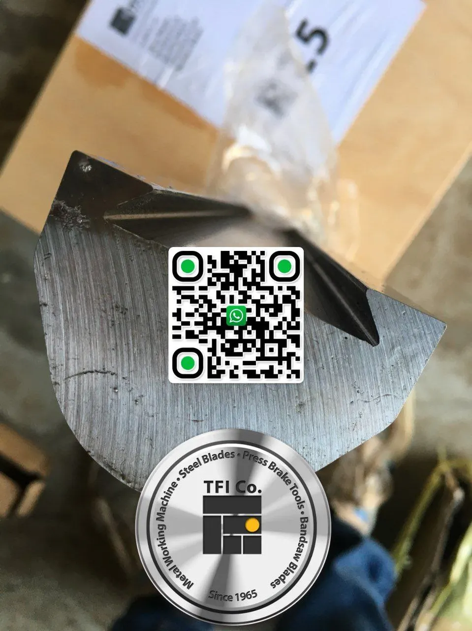 Fully grinded all surface R35 detachable insert for press brake tool UAE TFI CO