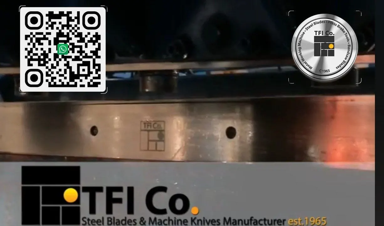 Installation of shear knives for UAE - by TFI Co