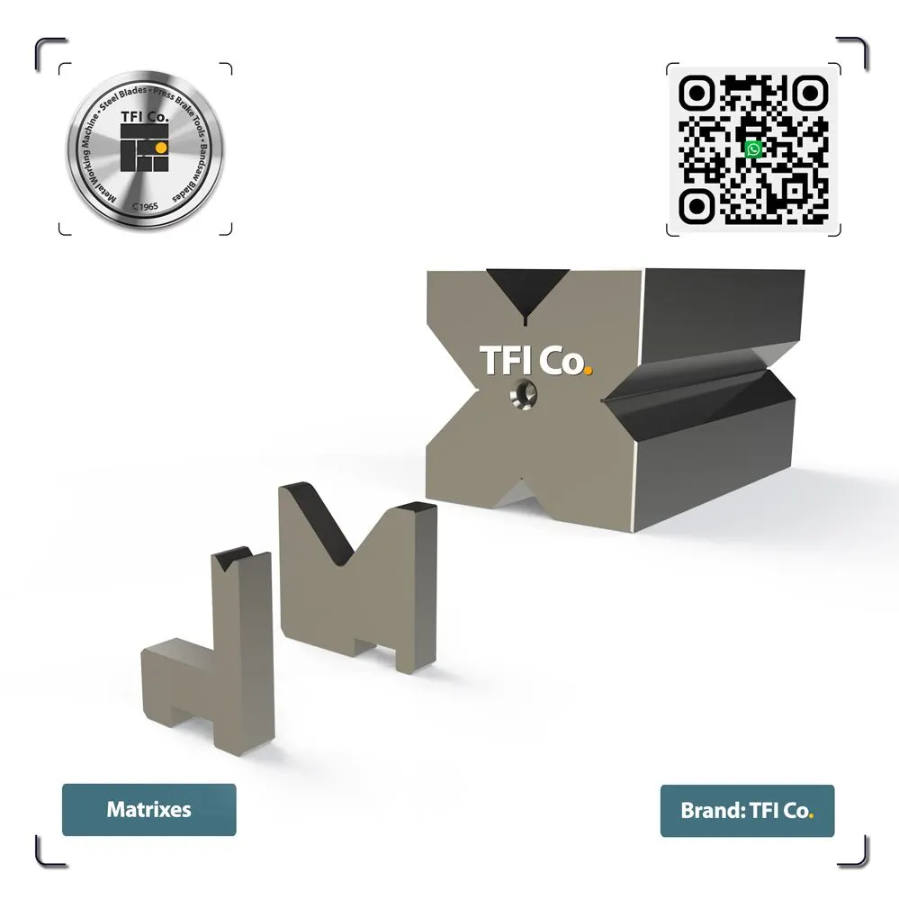 4way Multi V Press brake Lower Die for Bending metal sheets - UAE - Dubai - TFI CO