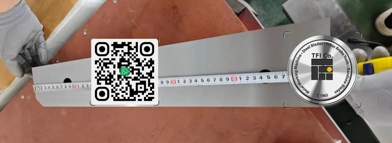 Shear knives for T530 rebar Cutting