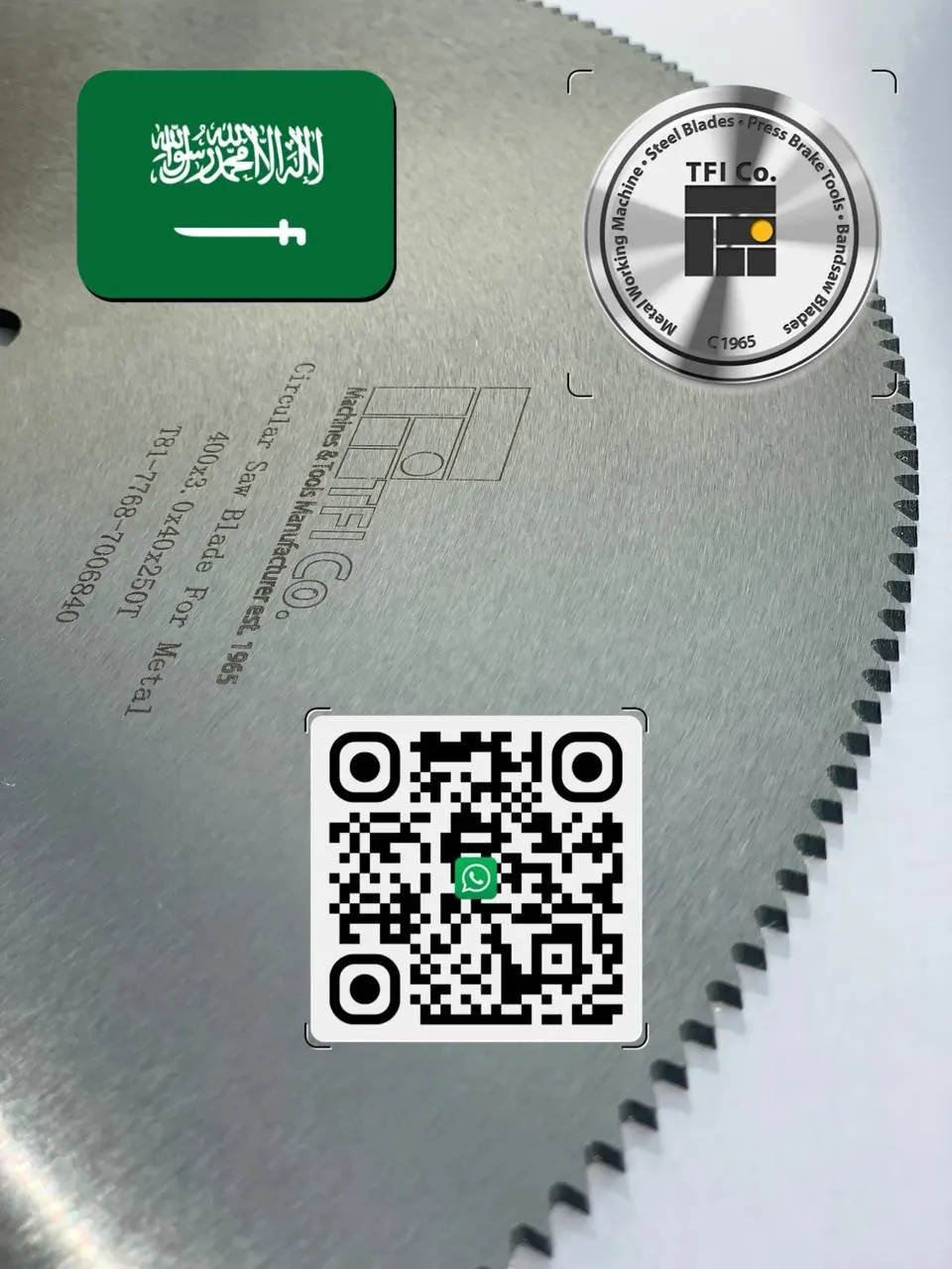 Metal Cold Saw Blades for Cutting Applications Exported to Saudi Arabia