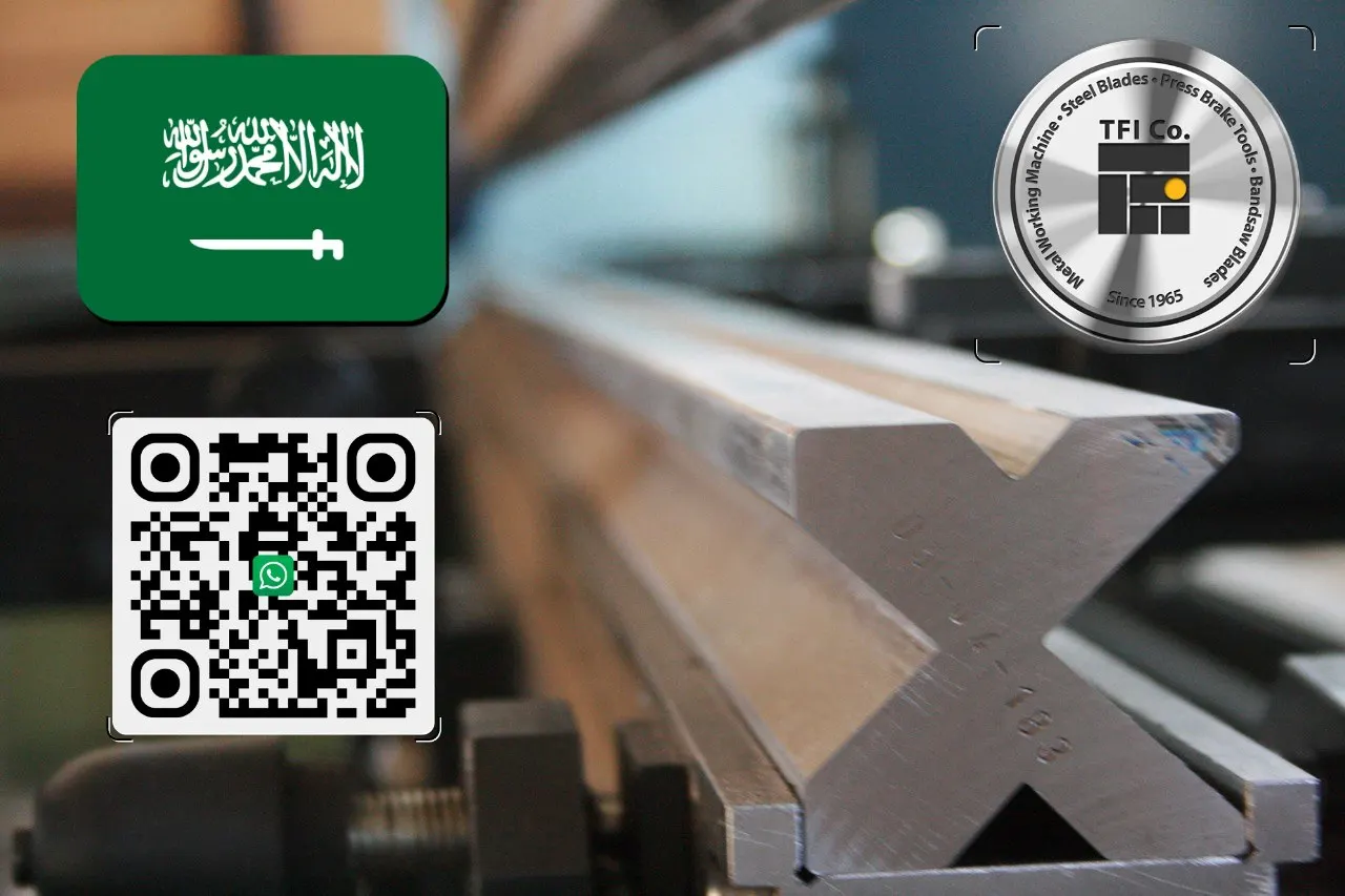 Bending Matrix press brake tools TFI Co. EXPORT TO Saudi Arabia