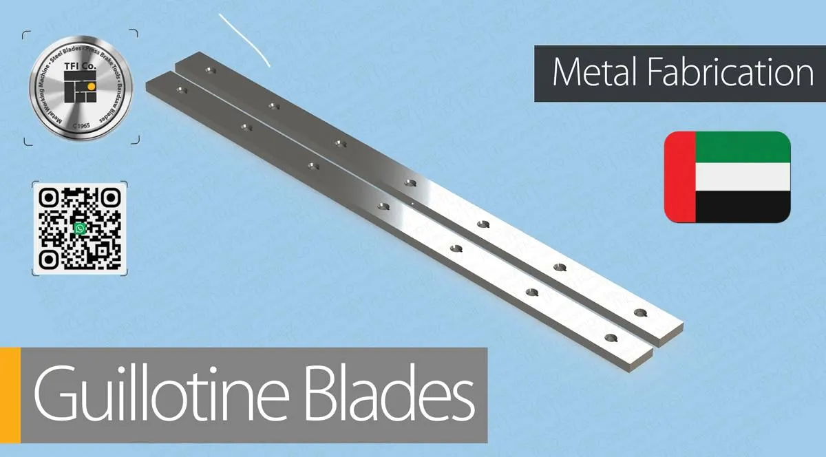 Industrial Guillotine Knife for Dubai - 2510×100×25 mm