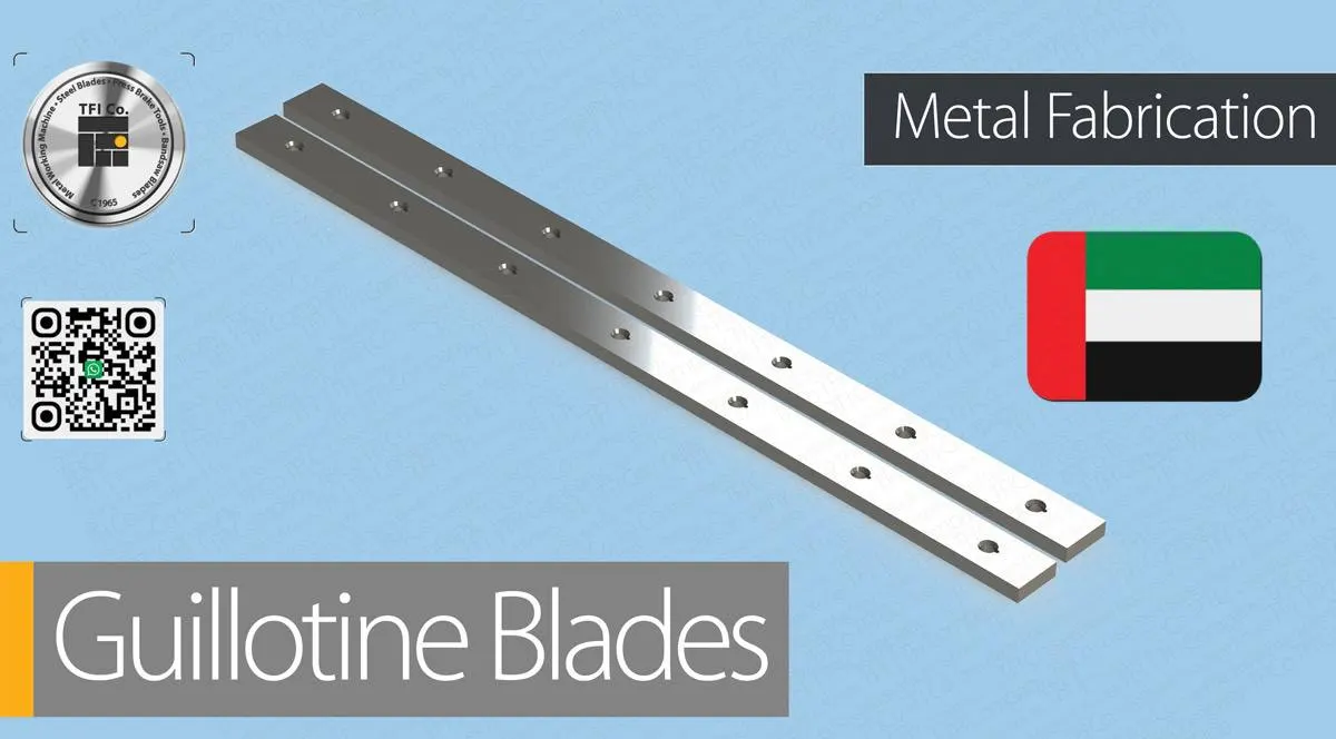 Dubai's Guillotine Knife: Dimensions - 1300×100×32 mm
