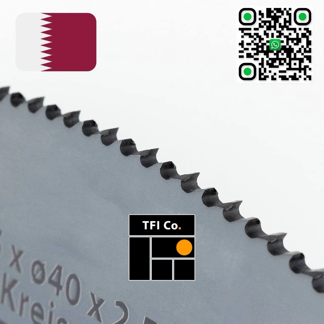 Cobalt HSS Circular Saw Blade for Qatar Industries