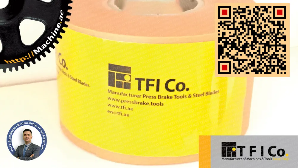 Anti-mark film for press brake tooling