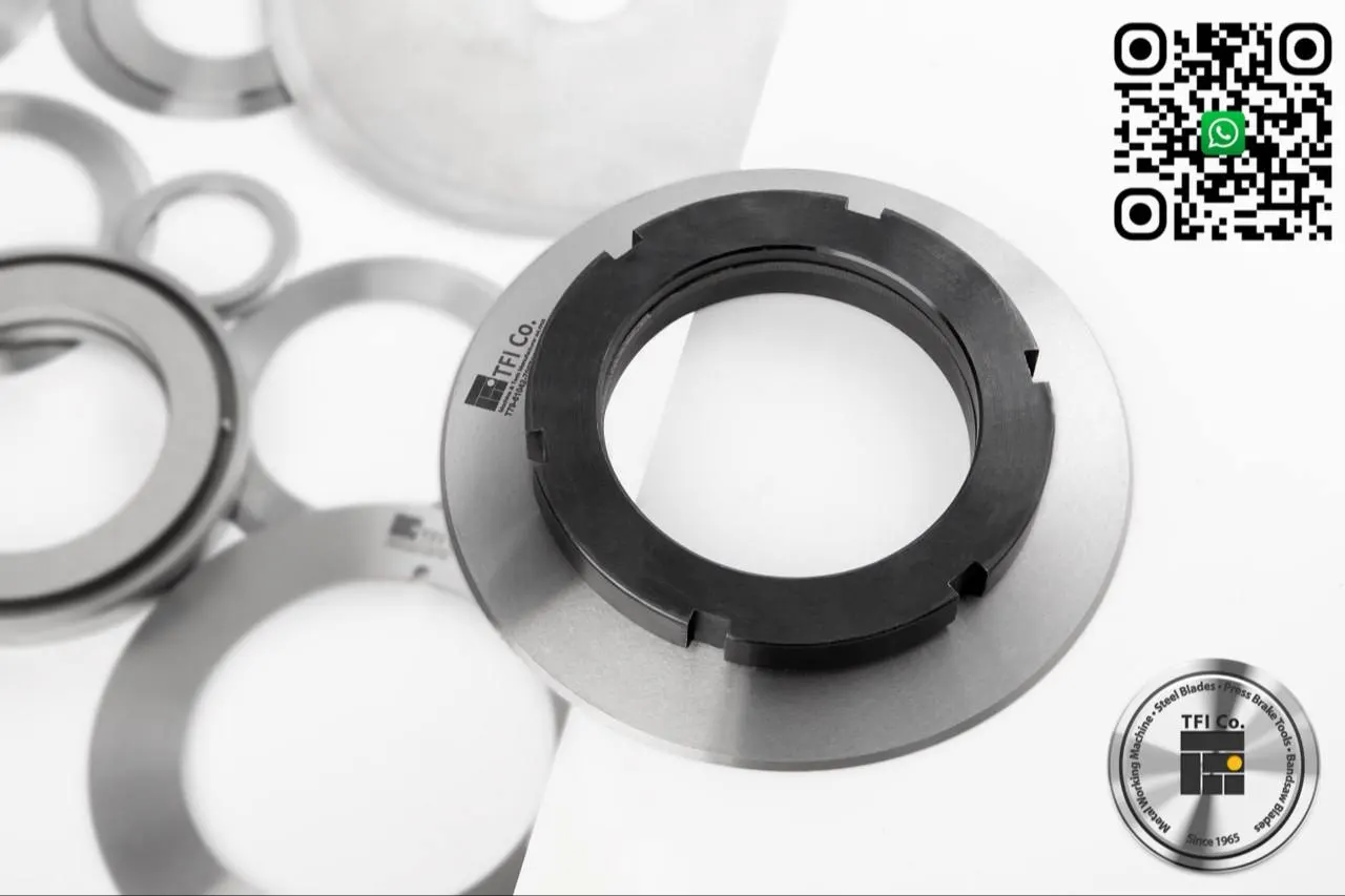 Ø62x40x0.64mm 60° Dish Slitter Knives – Ultra-Thin Precision for High-Speed Converting