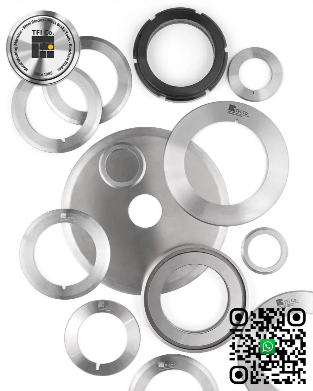 Ø130x80x1.5mm 60° Dish Slitter Knives – Balanced Performance for Precision Converting Operations
