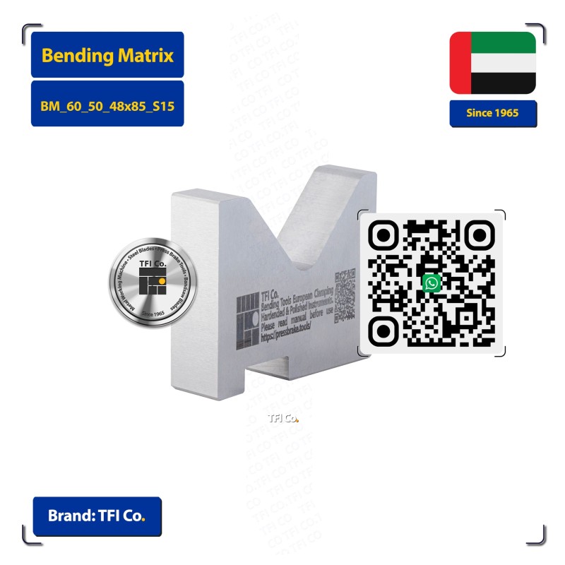 ,tfico, steel blades, california, atlanta, georgia, Maharashtra, ,BM_60_50-Single-85°-Groove-48mm-Body-Bending-Matrix, Andhra Pradesh, Hyderabad, Baden-Wurttemberg, St Louis, Missouri, industrial knives uae, dubai machine blades, Belarus Knives, Belarus steel blades, Sharjah Industrial Knives