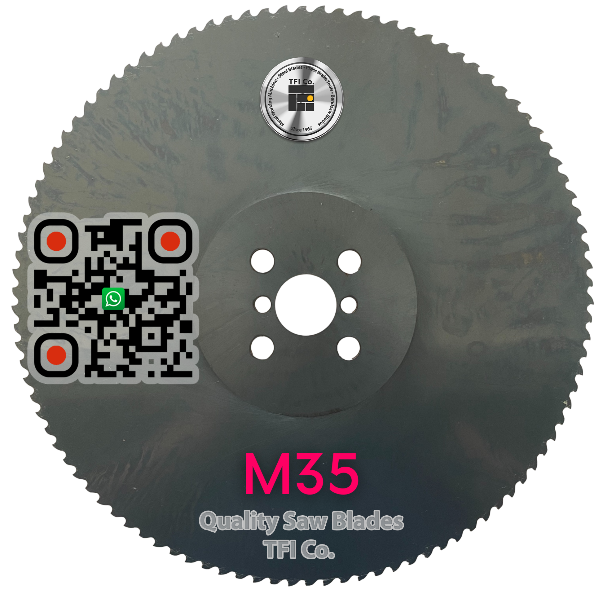 GCC, Middle East, TFI Co., English, 350, 2.5, 32, HSS, M35, Co5, Cold Saw Blade