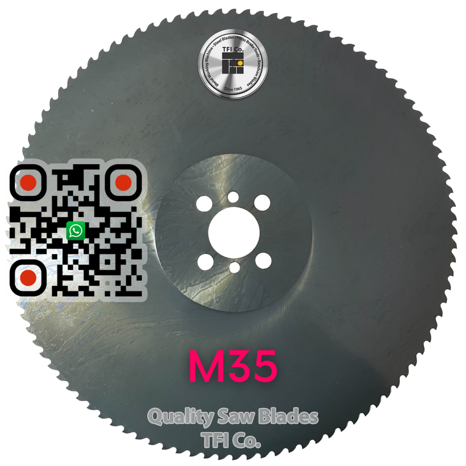 HSS, M35, Co5, Cold Saw Blade, GCC, Middle East, TFI Co., English, 300 x 2.5 x 40, UAE, Saudi, Riyadh, Dubai, Sharjah, Qatar, Oman, Muscat, Nigeria